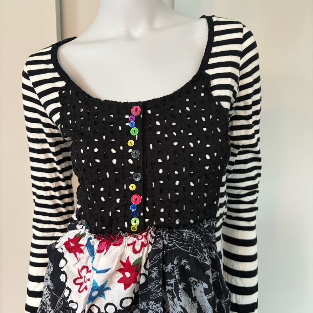 Desigual Striped Mini Dress
